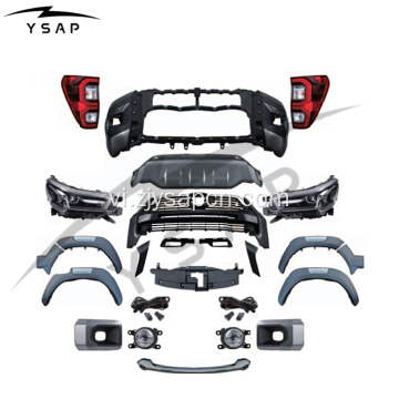 21 Hilux Rocoo Nâng cấp Bodykit cho Revo 16-18